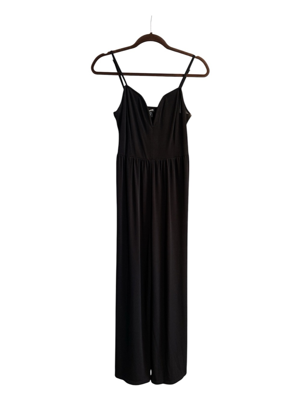Express Black Spaghetti-Strap Maxi Dress
